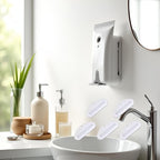 5Pcs White Toothpaste Squeezer, Plastic Toothpaste Tube Squeezer Dispenser - Image 7