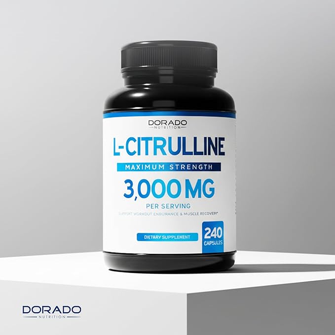 L Citrulline 3000mg Supplement Support L Arginine & Nitric Oxide Pills - Image 5
