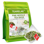 TEARELAE - Pine Needle Tea Bags - 3.53oz/100g - 100% Pure Natural Dried Masson by TEARELAE