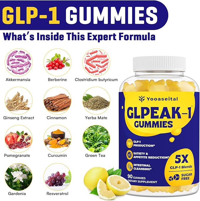 GLP-1, GLP-1 Supplement for Women & Men, Natural GLP 1 Gummies - Image 8