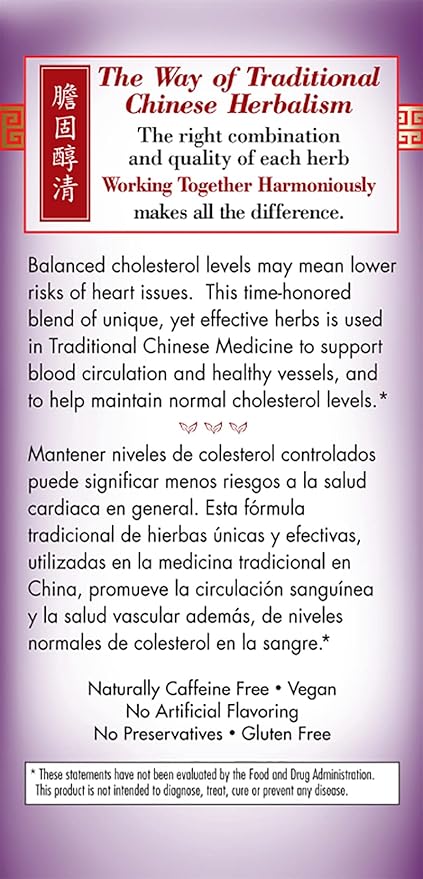 Bravo Tea Cholesterol Health Herbal Tea Caffeine Free, 20 Tea Bags - Image 6