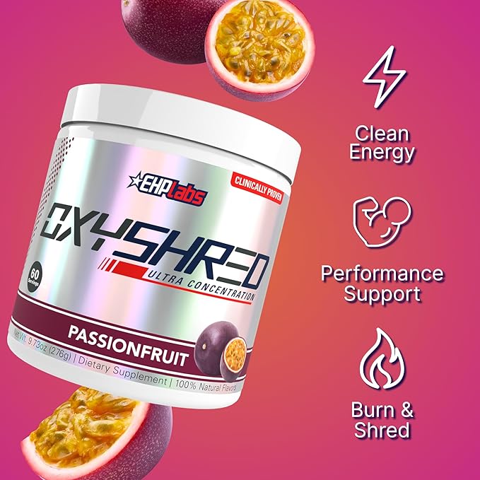 EHP Labs OxyShred Pre Workout Powder & Shredding Supplement - Image 4