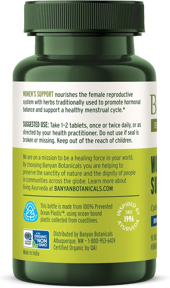 Banyan Botanicals Organic Women’s Support – Female Reproductive Vitality & - Image 7
