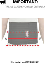 ITA-MED Men's Breathable Elastic Abdominal Binder - Image 2