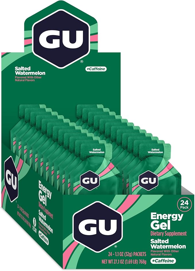 GU Energy Original Sports Nutrition Energy Gel, Salted Watermelon, 26.4 Oz - Image 2