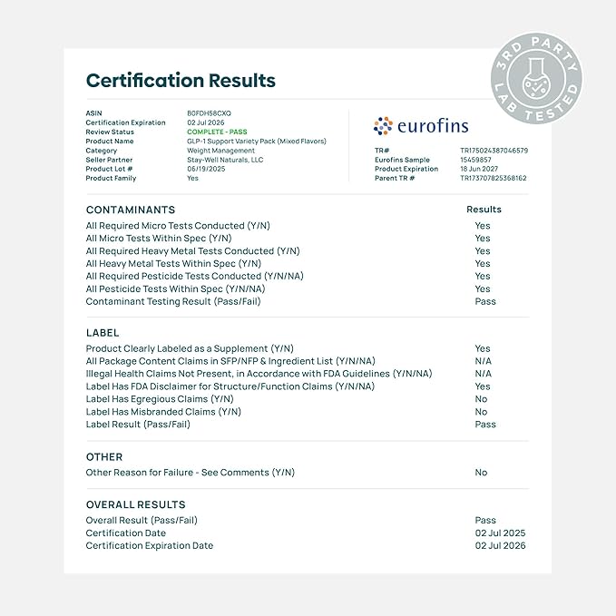 GLP-1 Supplement | Natural GLP-1 Production | GLP 1 Booster Drink Mix to - Image 9