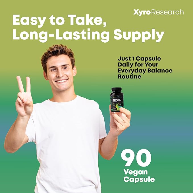 Wormwood Black Walnut Clove Capsules - Image 5