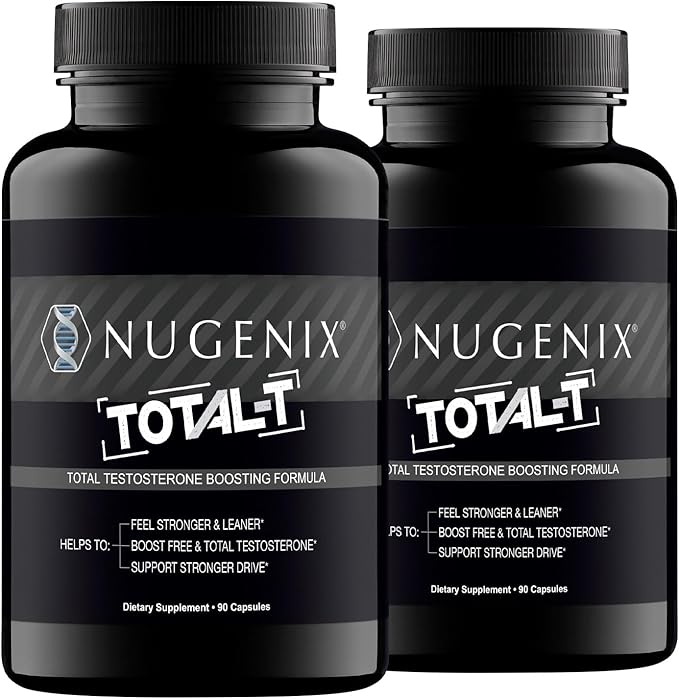 Nugenix Total-T, Free and Total Testosterone Booster Supplement by Nugenix