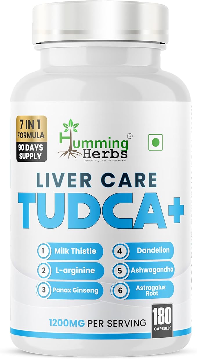 Humming Herbs TUDCA Supplement 7in1 Complex by HummingHerbs