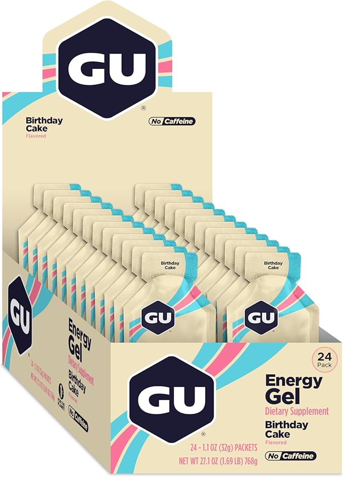 GU Energy Original Sports Nutrition Energy Gel, Birthday Cake - Image 2