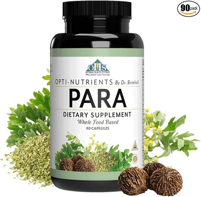 Optimal Health Systems Opti-para | Herbal GI & Microbial Balance Support Cleanse by OptimalHealthSystems