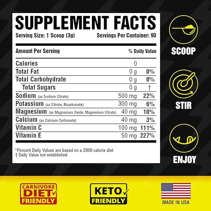 Carnivore Electrolytes Keto Electrolytes Powder - Image 4