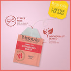 Wissotzky Strawberry Burst Herbal Tea | Fruity Blend | Caffeine Free Tea | - Image 5