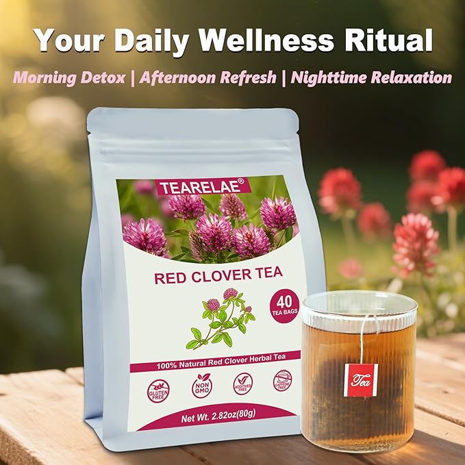 TEARELAE - Red Clover Tea Bags - Image 4