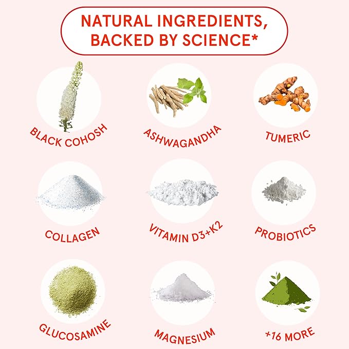 Peach Perfect Menopause Multivitamin | 21 Vitamins - Image 5