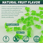 1Pack Sea Moss Gummies Sugar-Free, Extra Strength Irish Moss Gel Supplement - Image 6