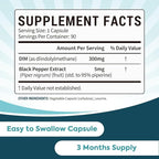 DIM Supplement 300mg for Women and Men, - Image 2