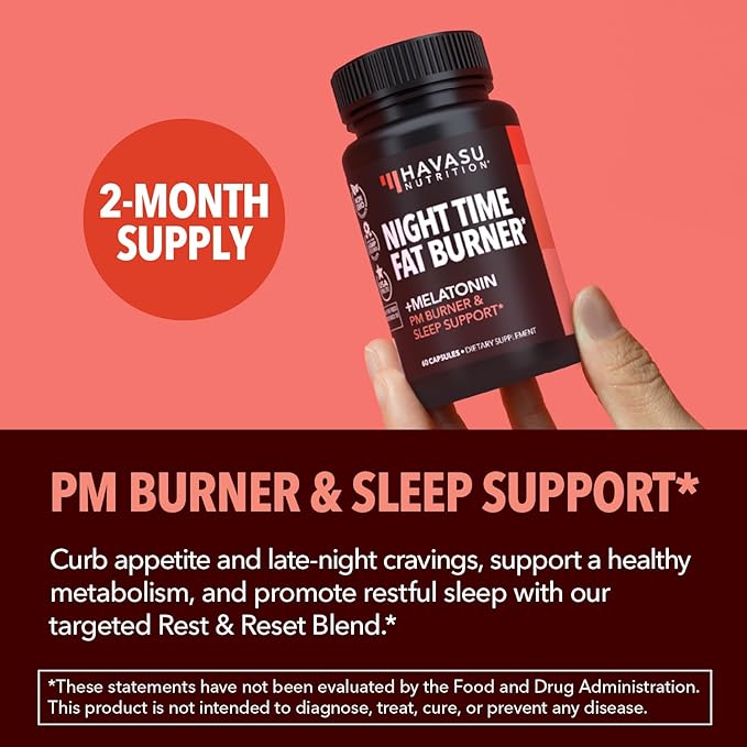 Night Time Fat Burner Capsules for Men and Women - Image 6