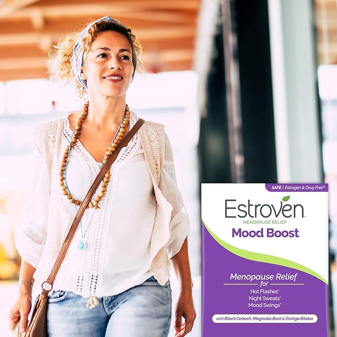 Estroven Mood Boost for Menopause Relief, Helps Reduce Hot Flashes & Night - Image 10