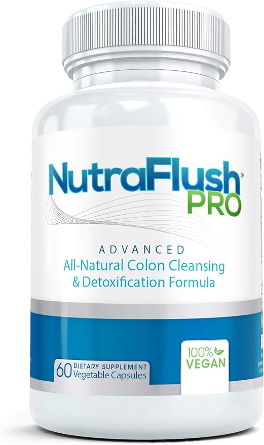 The #1 Complete Colon Cleanser and Full Body Detox Cleanse Supplement by Nutraflush+Pro