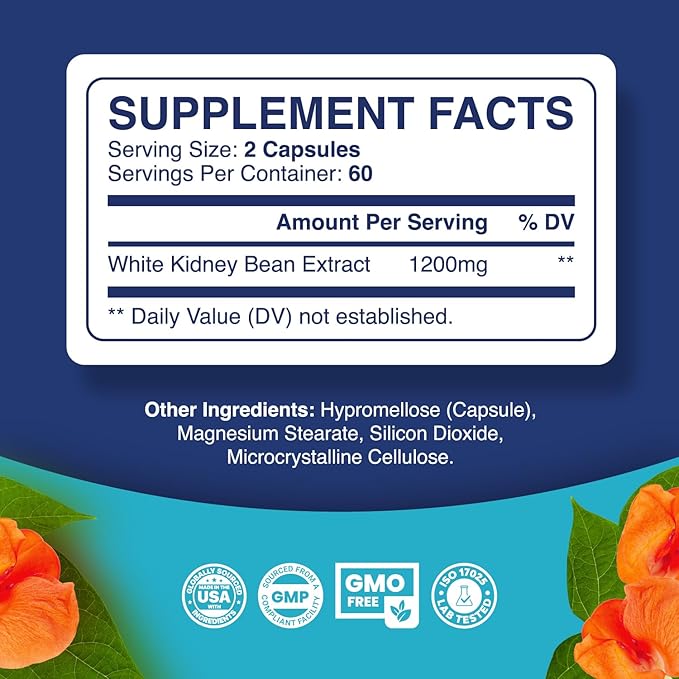 Phytoral White Kidney Bean Extract Carb Blocker - Image 3