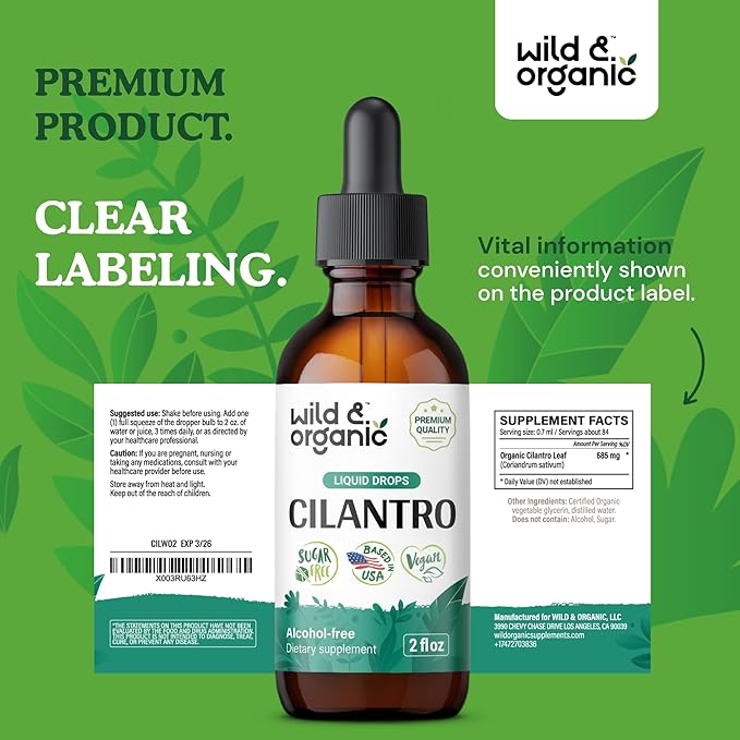 Wild & Organic Cilantro Drops - Image 9