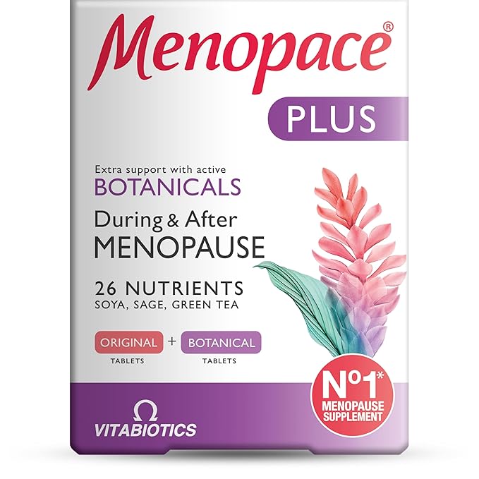 Vitabiotics Ltd Vitabiotics Menopace Plus Active Botanical 56 Tablets (2X28 D. by Menopace
