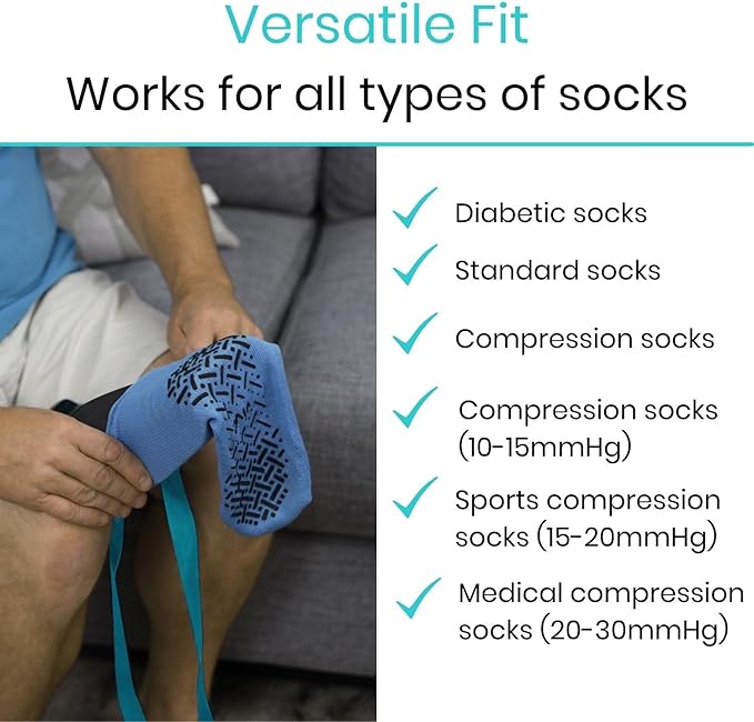 Vive Sock Aid Easy On Easy Off- Assist & Remover - Image 5