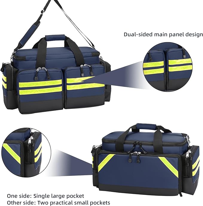 Empty First Aid Bag Medical Bag Home Health, Empty First Aid Storage - Image 5