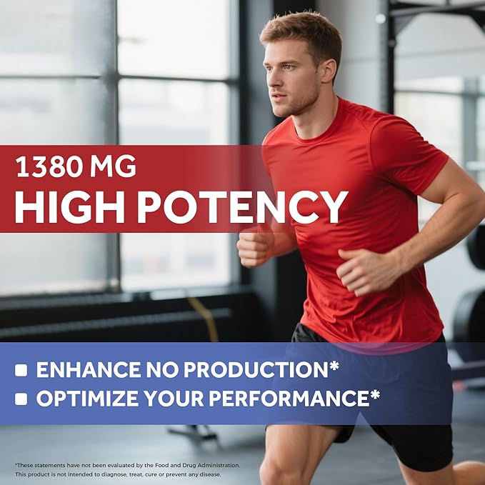 Doctor's Recipes Nitric Oxide Booster, 1380 mg, L-Arginine, L-Citrulline - Image 6