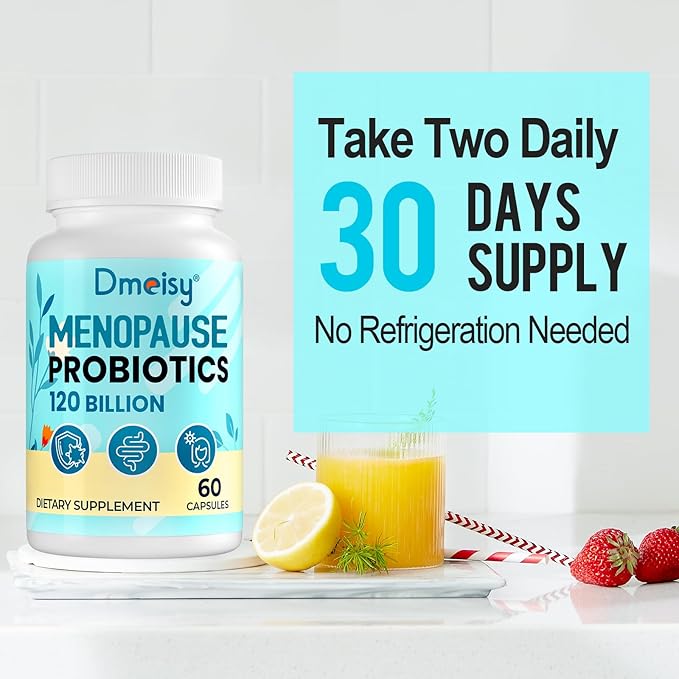 Menopause Supplements for Women, 120 Billion CFU Probiotic, 13-in-1 Herbs - Image 9