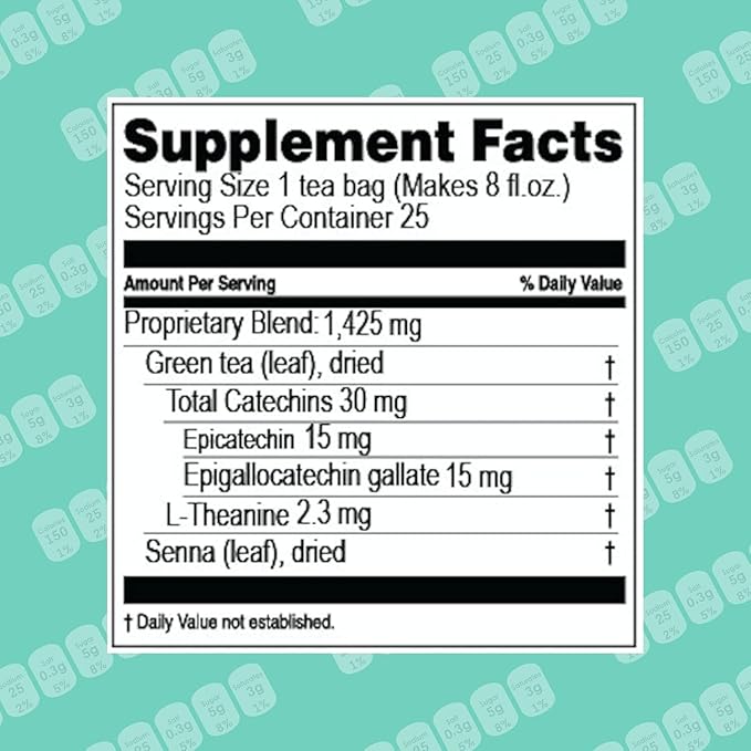 Hyleys Slim Tea Blackberry Flavor - Image 2