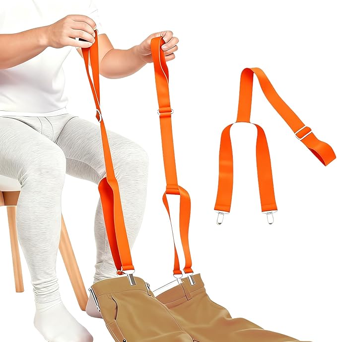 2-Pack Dressing Aid Clips for Pants – One-Hand Pants Assist Tool for Elderly by Unknown