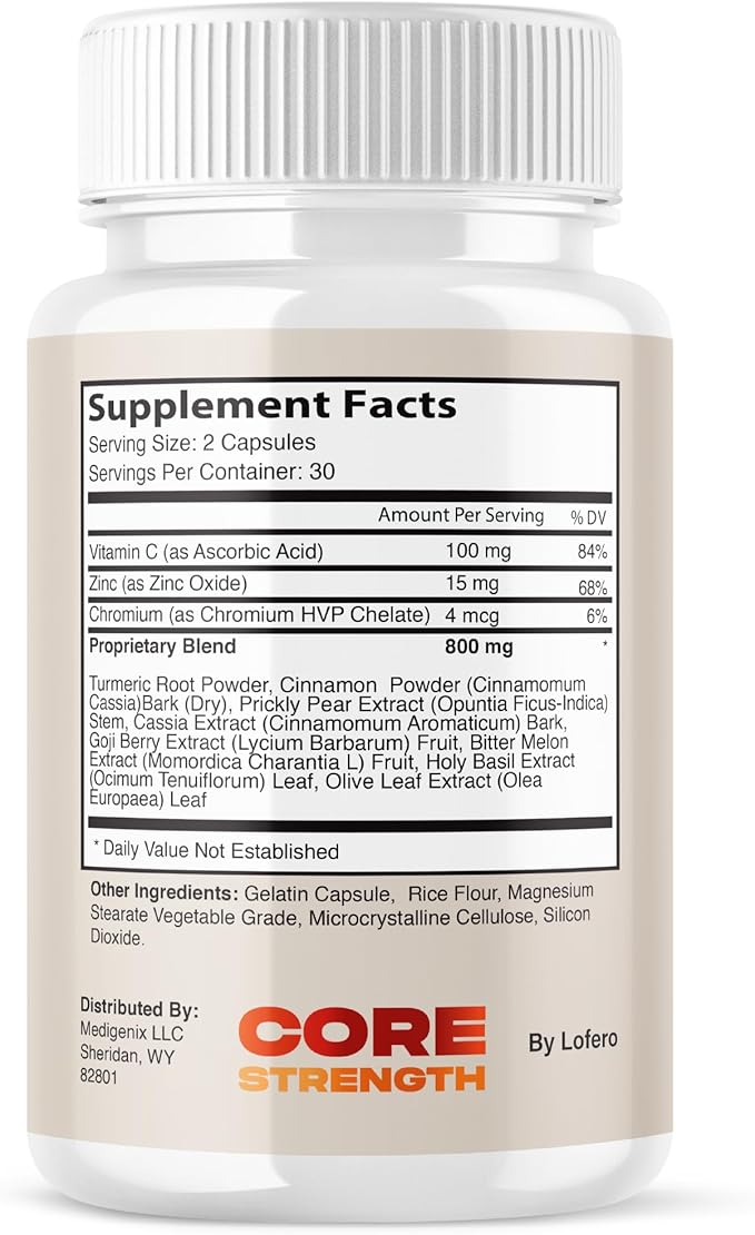 Core Strength Capsules, CoreStrength Premium Supplement Joint Vitamins Support - Image 7