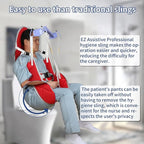 Patient Lift Sling, Medical Commode Patient Lift Aid Transfer Sling - Image 3
