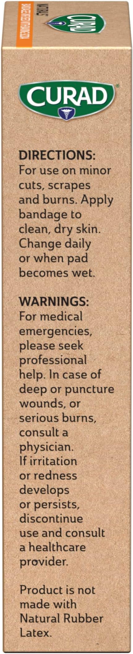 CURAD Naturals Baking Soda Bandages 2" x 4", Individually Wrapped Sterile - Image 6