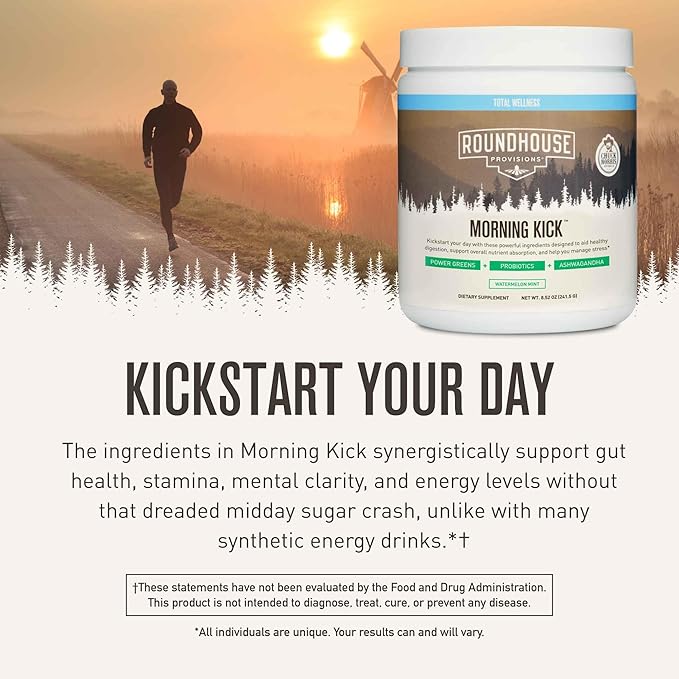 ROUNDHOUSE PROVISION Morning Kick, Powder Supplement - Image 4
