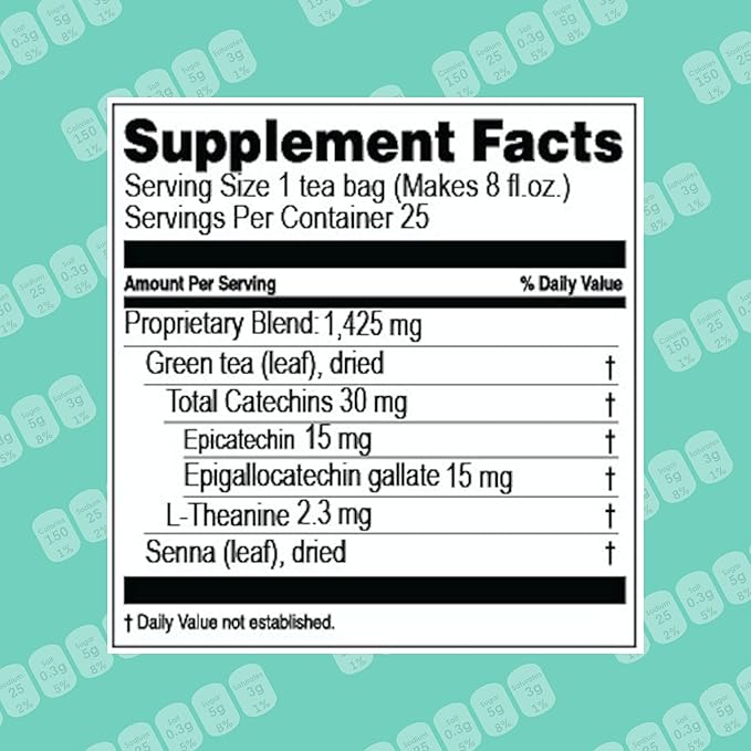 Hyleys Slim Tea Blackberry Flavor - Image 2