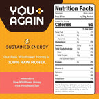 You Again Super Honey Clean Energy Gel, Variety Himalayan Salt & Salted Cacao | - Image 3