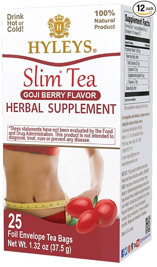 Hyleys Slim Tea Goji Berry Flavor by HYLEYSTEA