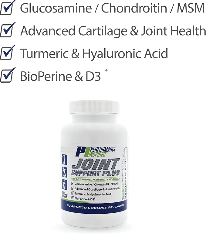 PERFORMANCE INSPIRED Nutrition Joint Support Plus – Glucosamine, Chondroitin - Image 5
