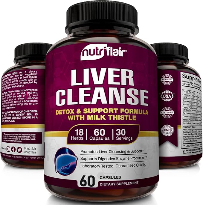 NutriFlair Liver Cleanse Detox & Repair Supplement - Image 3