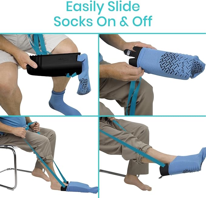 Vive Sock Aid Easy On Easy Off- Assist & Remover - Image 4