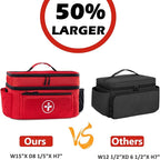 BAGSFY Travel Medicine Bag Organizer, Medical Bag Empty, Pill Bottle Organizer - Image 8