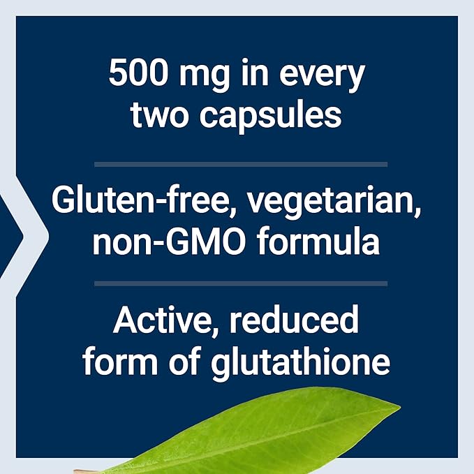 Life Extension Glutathione 500 mg – Glutathione Capsules, Antioxidant Supplement - Image 4