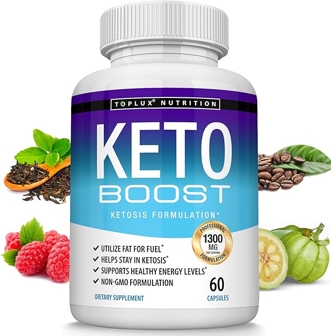 Keto Boost Diet Pills Ketosis Supplement by Toplux