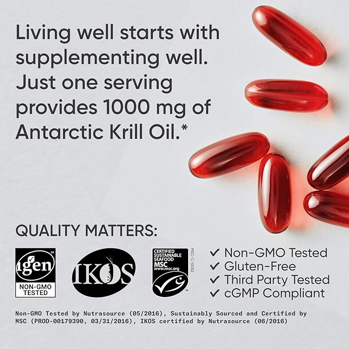 Sports Research® Omega-3 Krill Oil 1000mg - Image 4