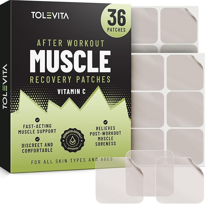 Post Workout Muscle Recovery Patches by TOLEVITA