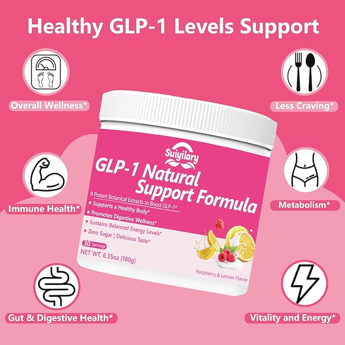 GLP-1 Booster Supplement Powder, Yerba Mate, Natural 9 Plant Extracts, Activate - Image 2