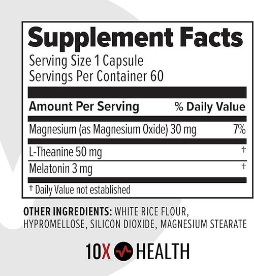10X Health Sleep Supplements for Adults - Image 2